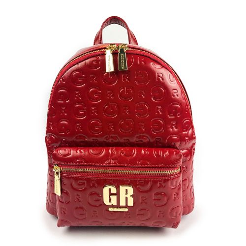 Mochila Eco Cuero 2108 Rojo