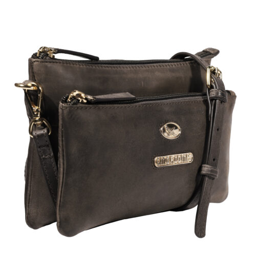 Carteras: Vista lateral de cartera 2097 café