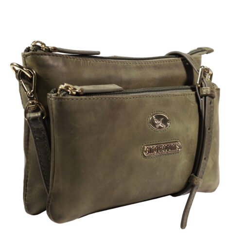 Carteras: Vista lateral de cartera 2097 verde