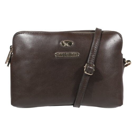 Carteras: Vista frontal de cartera 2098 café