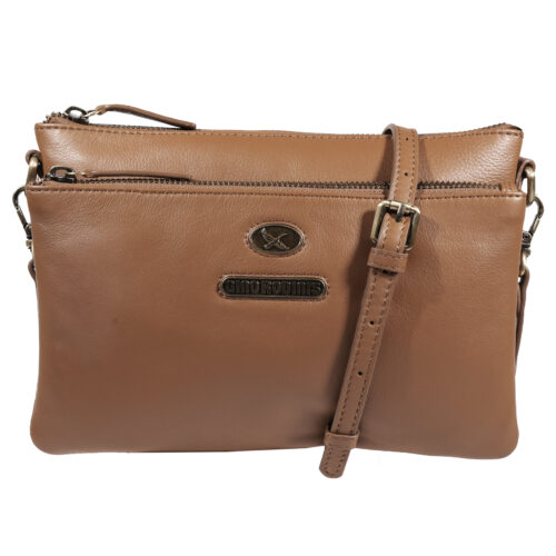 Carteras: Vista frontal de cartera 2099 camel