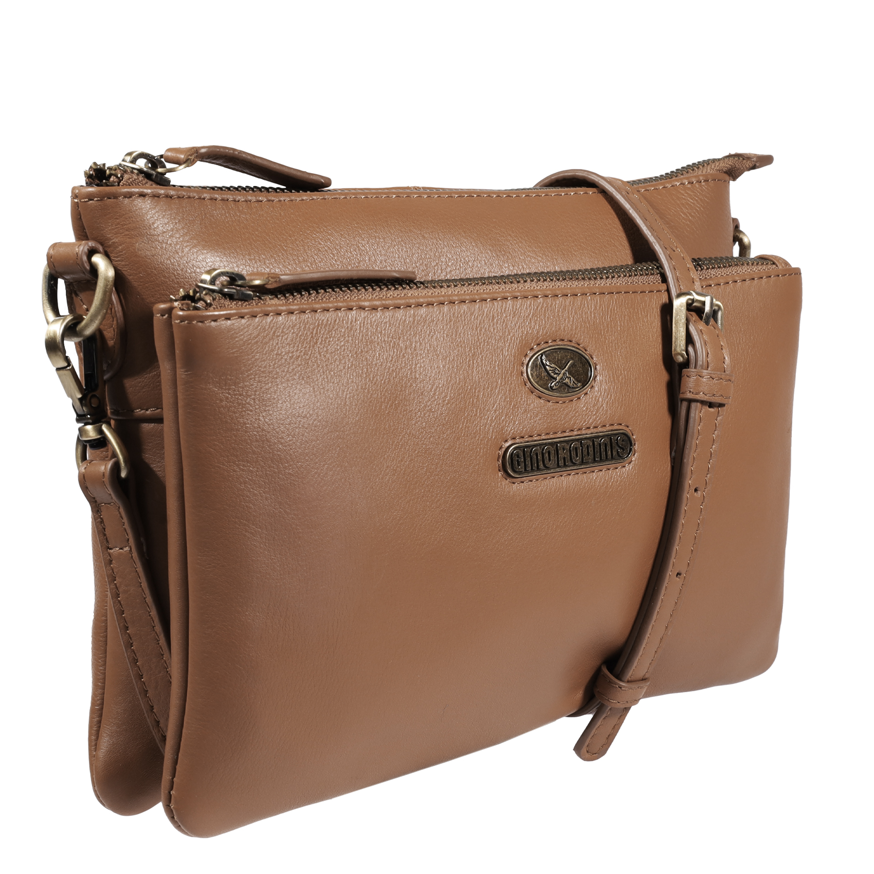 Carteras: Vista lateral de cartera 2099 camel