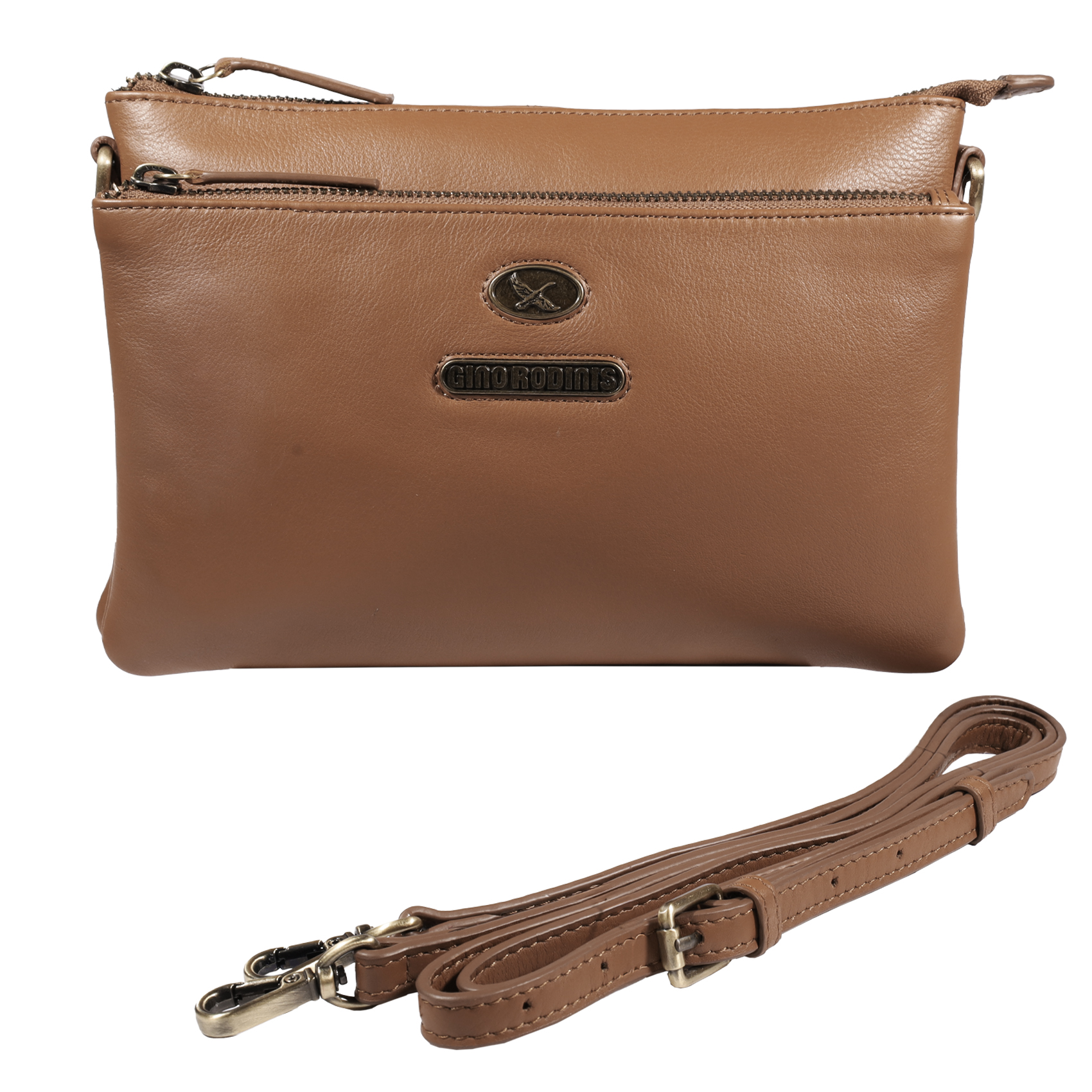 Carteras: Vista frontal + correa de cartera 2099 camel