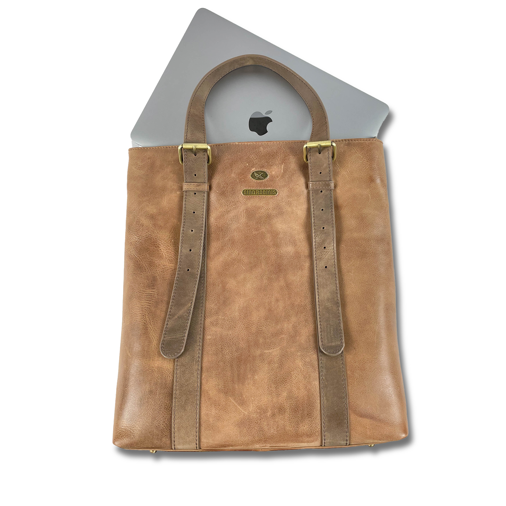 Tote Bag 2202 Camel/Marrón - Imagen 3