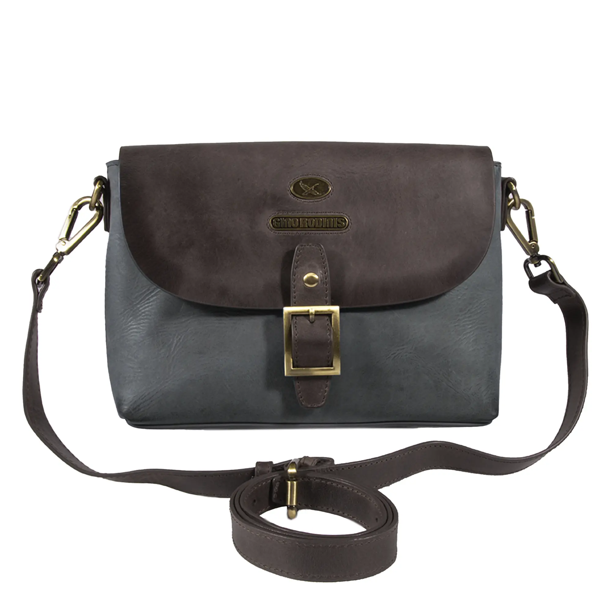 Cartera 2130 Azul - Marrón