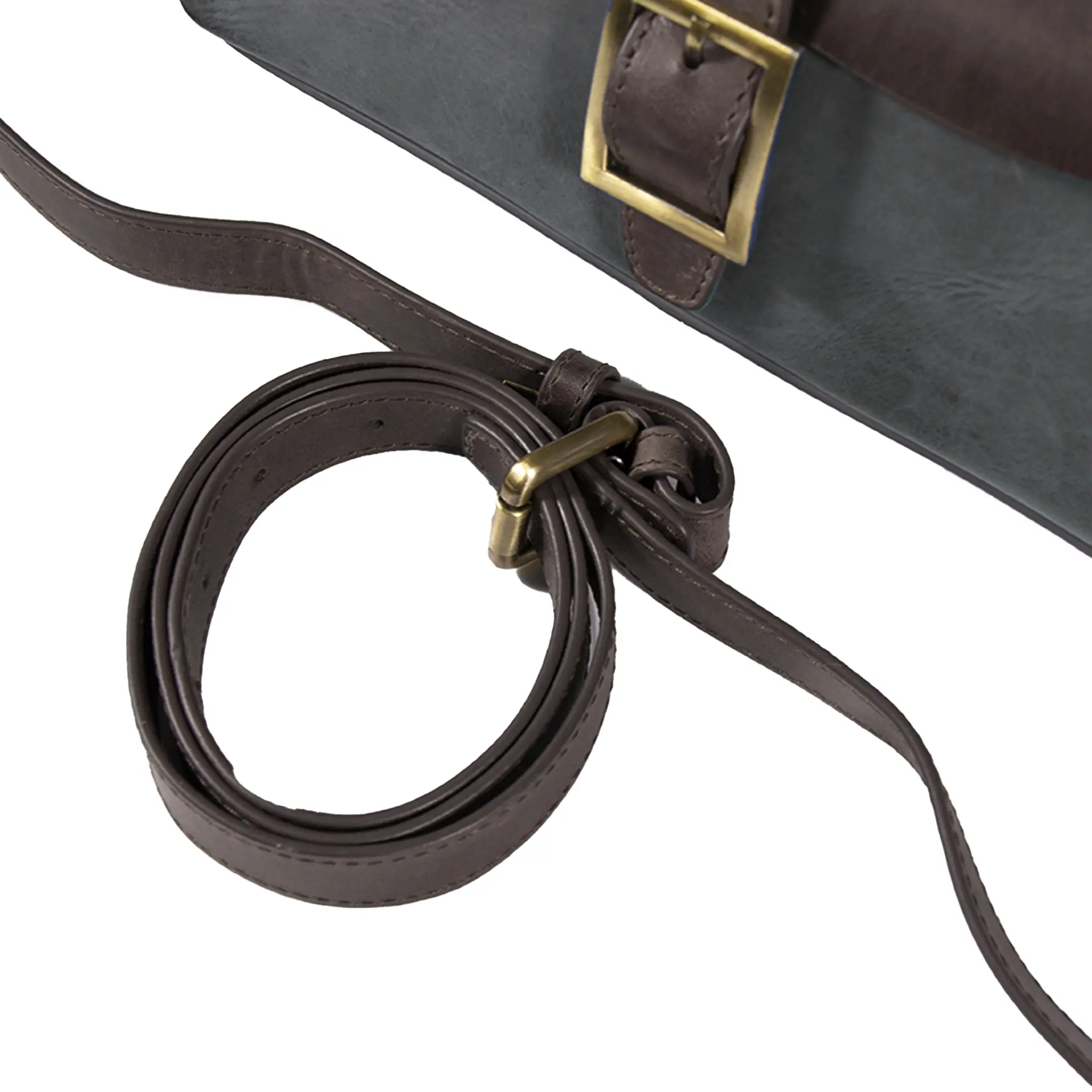 Cartera 2130 Azul - Marrón - Imagen 4