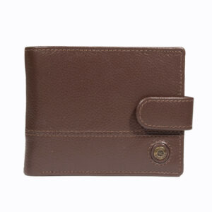 Vista frontal billetera hombre Capri