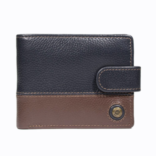 Billetera Capri 987 Azul/Marrón