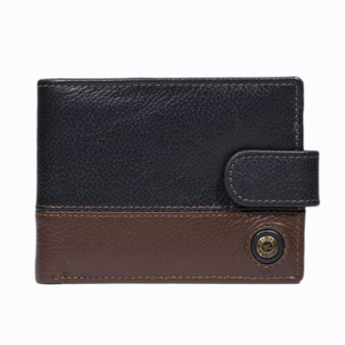 Billetera Capri 988 Azul - Marrón