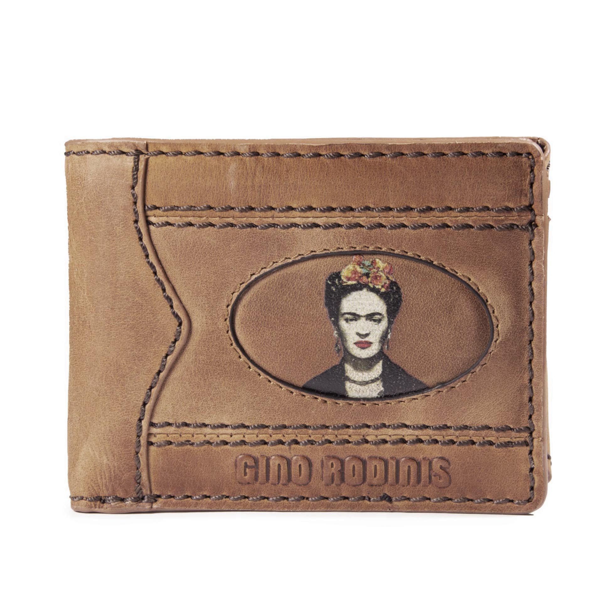 Billetera Coco 991.1 Frida Kahlo / Café