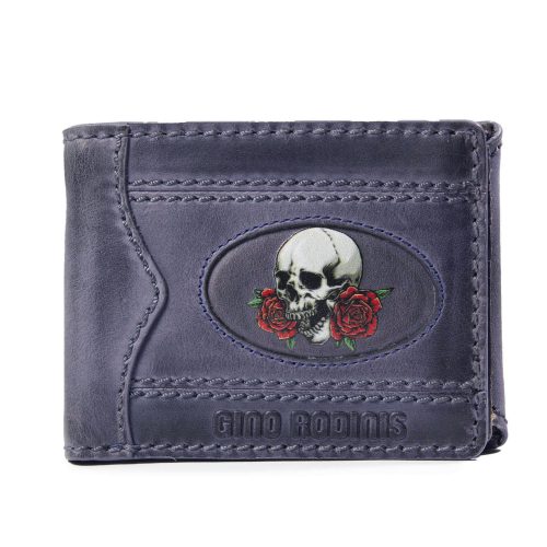 Billetera Coco 991.2 Calavera / Azul
