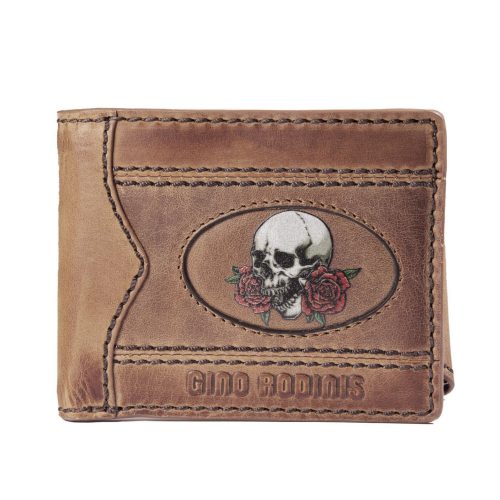 Billetera Coco 991.2 Calavera / Café