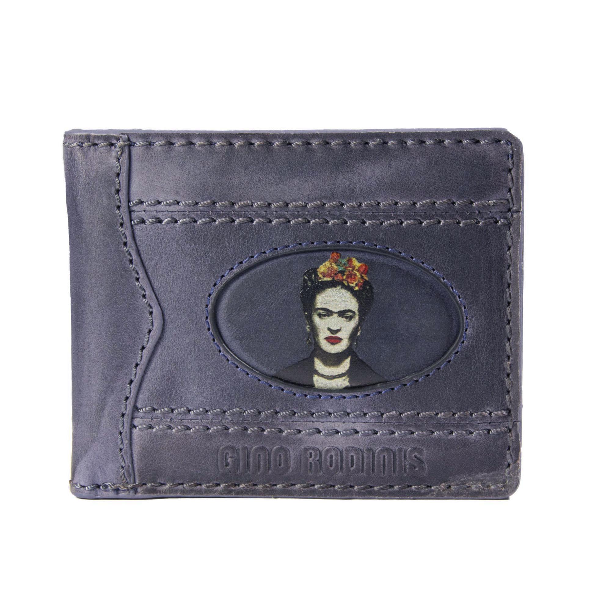Billetera Coco 992.1 Frida Kahlo / Azul