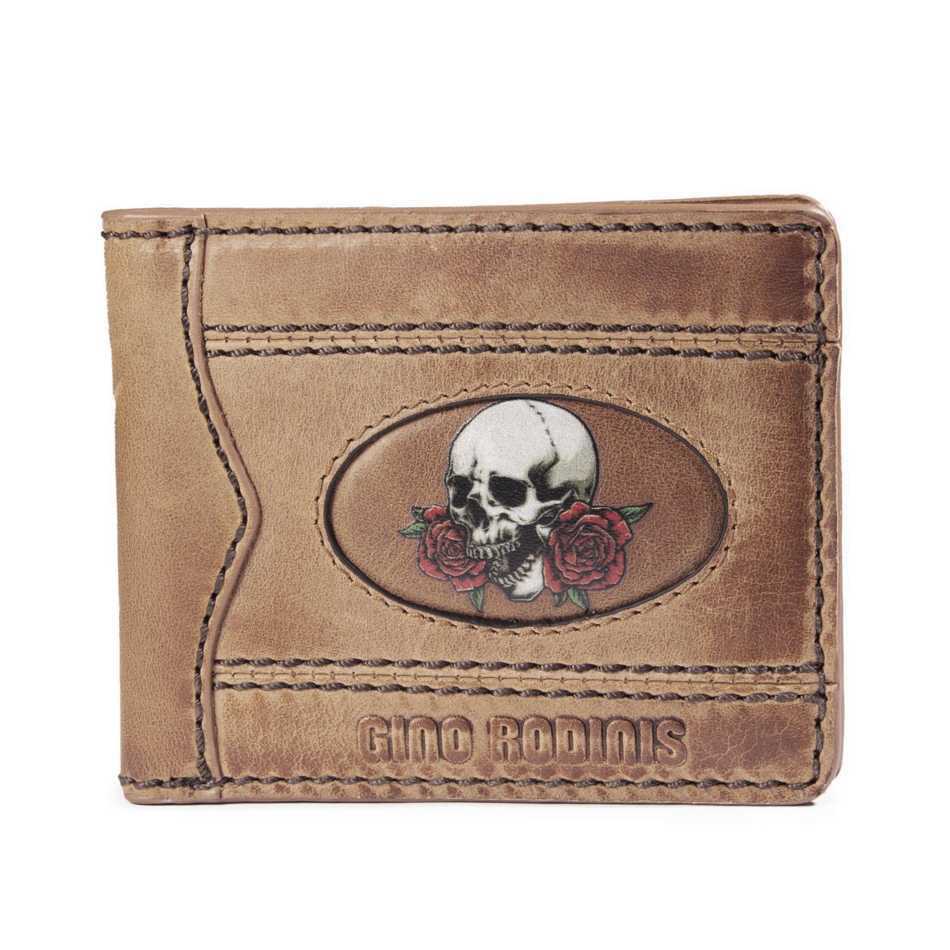Billetera Coco 992.2 Calavera / Café