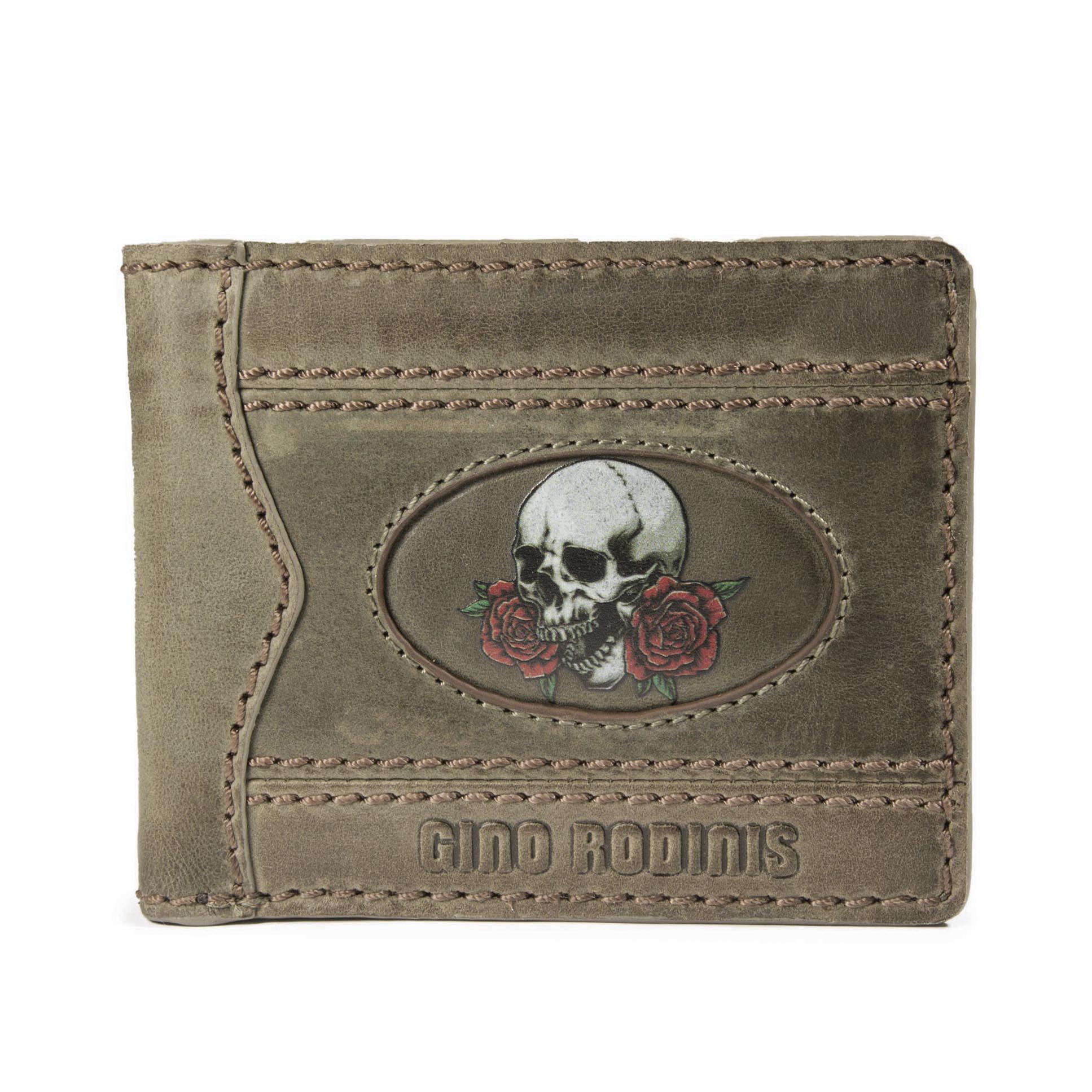 Billetera Coco 992.2 Calavera / Verde
