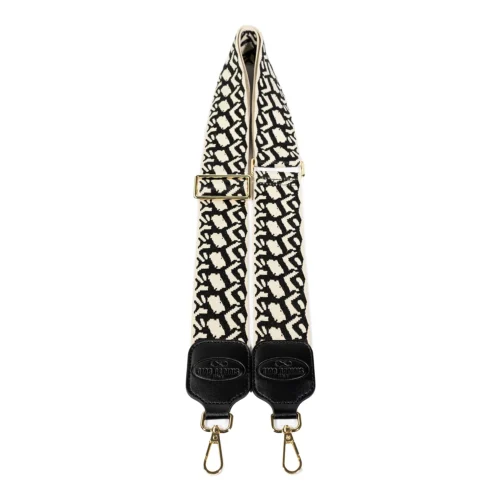 Correa Strap diseño Blanco / negro 2182