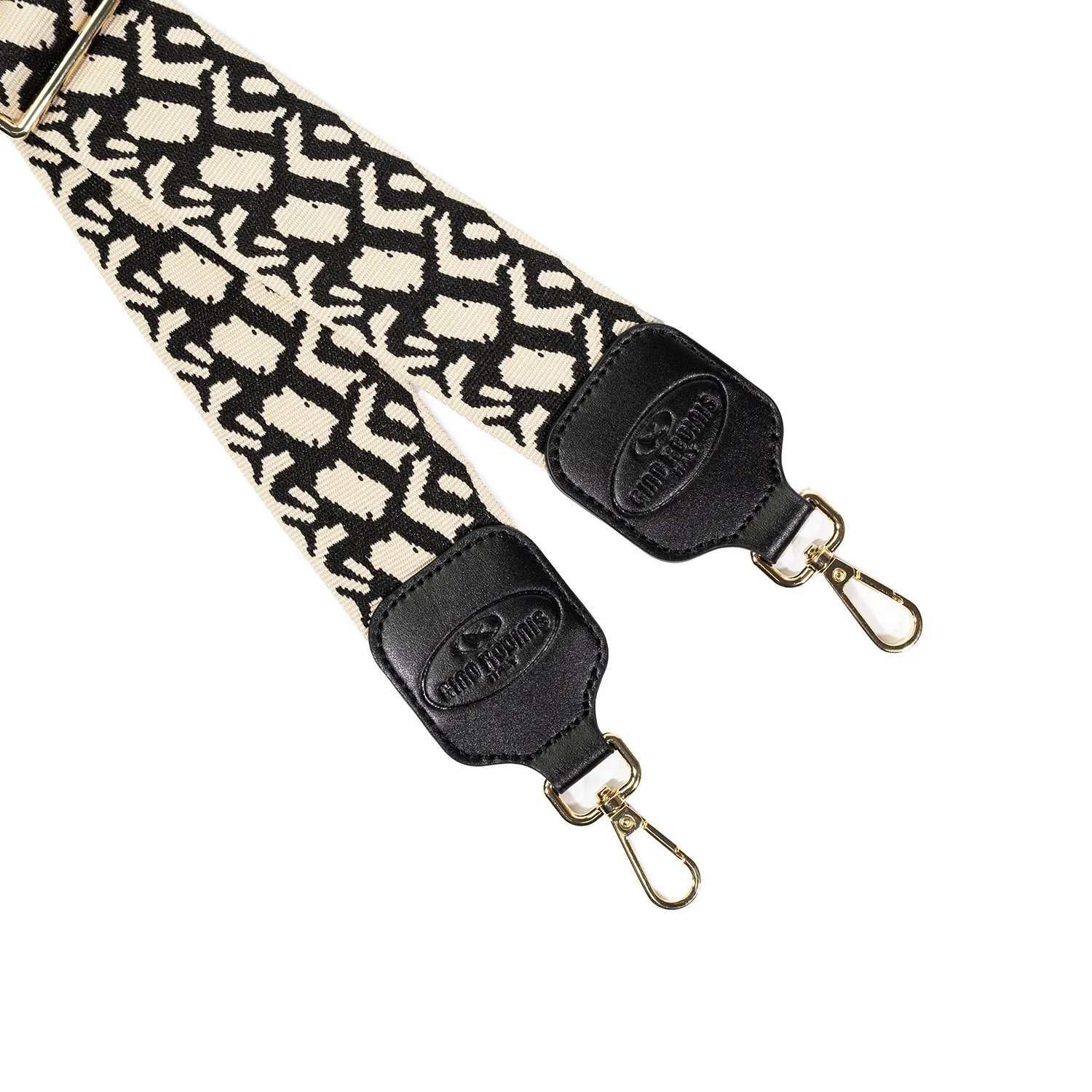 Correa Strap diseño Blanco / negro 2182 - Imagen 2