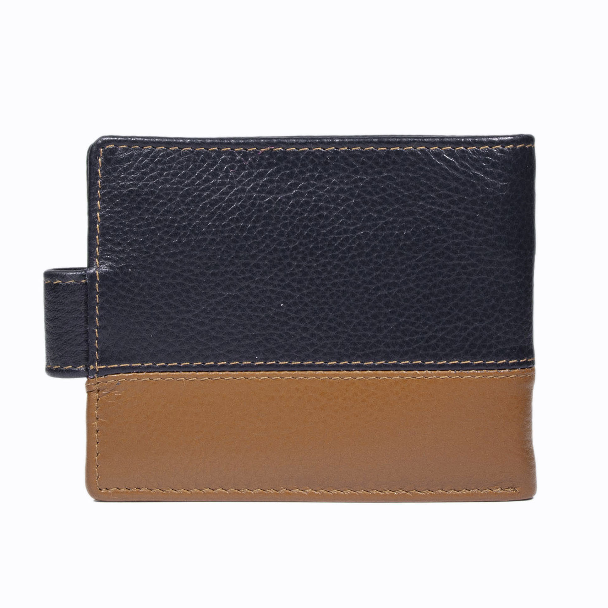 Billetera Capri 986 Azul - Naranjo - Imagen 4