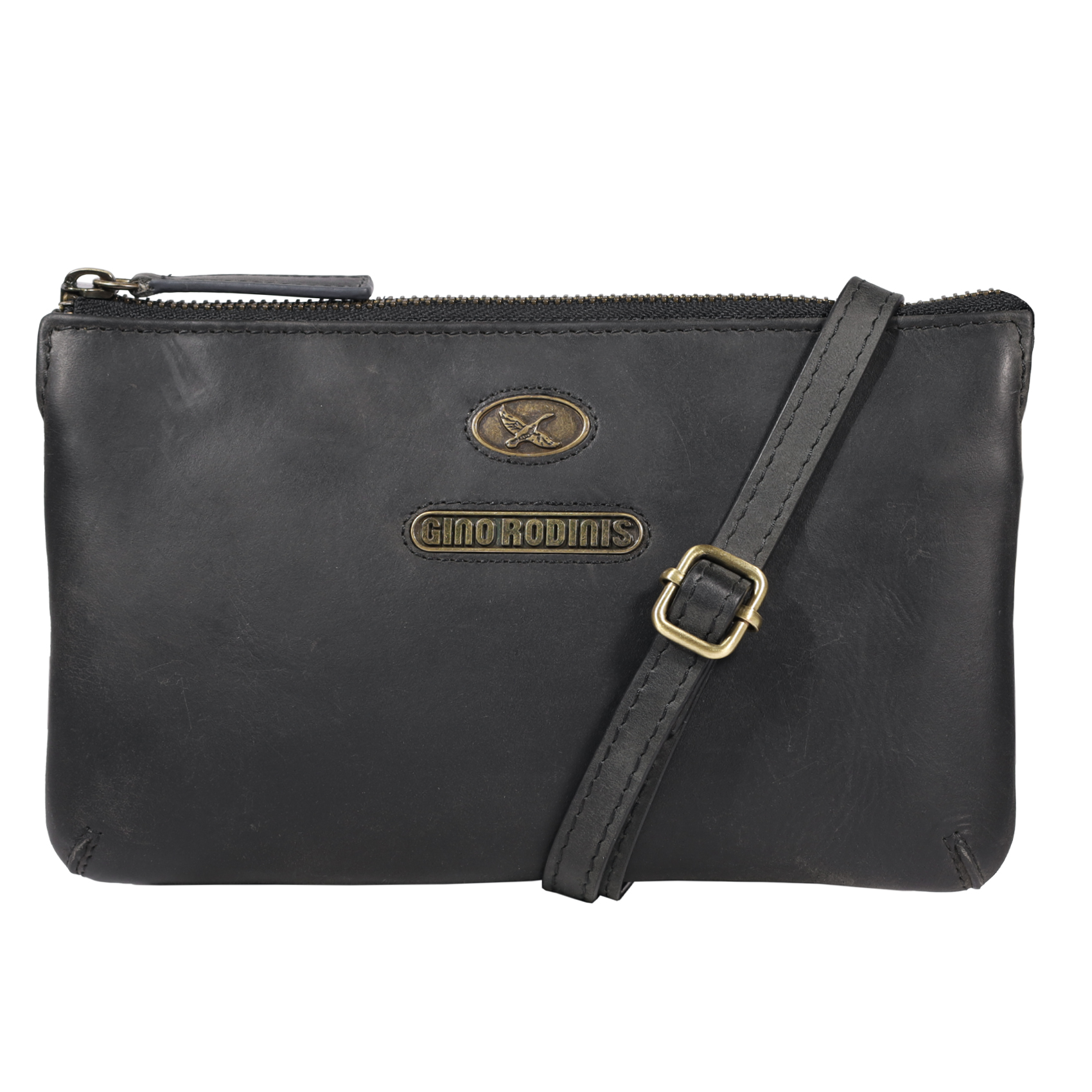 Carteras: Vista frontal de cartera 2096 negra