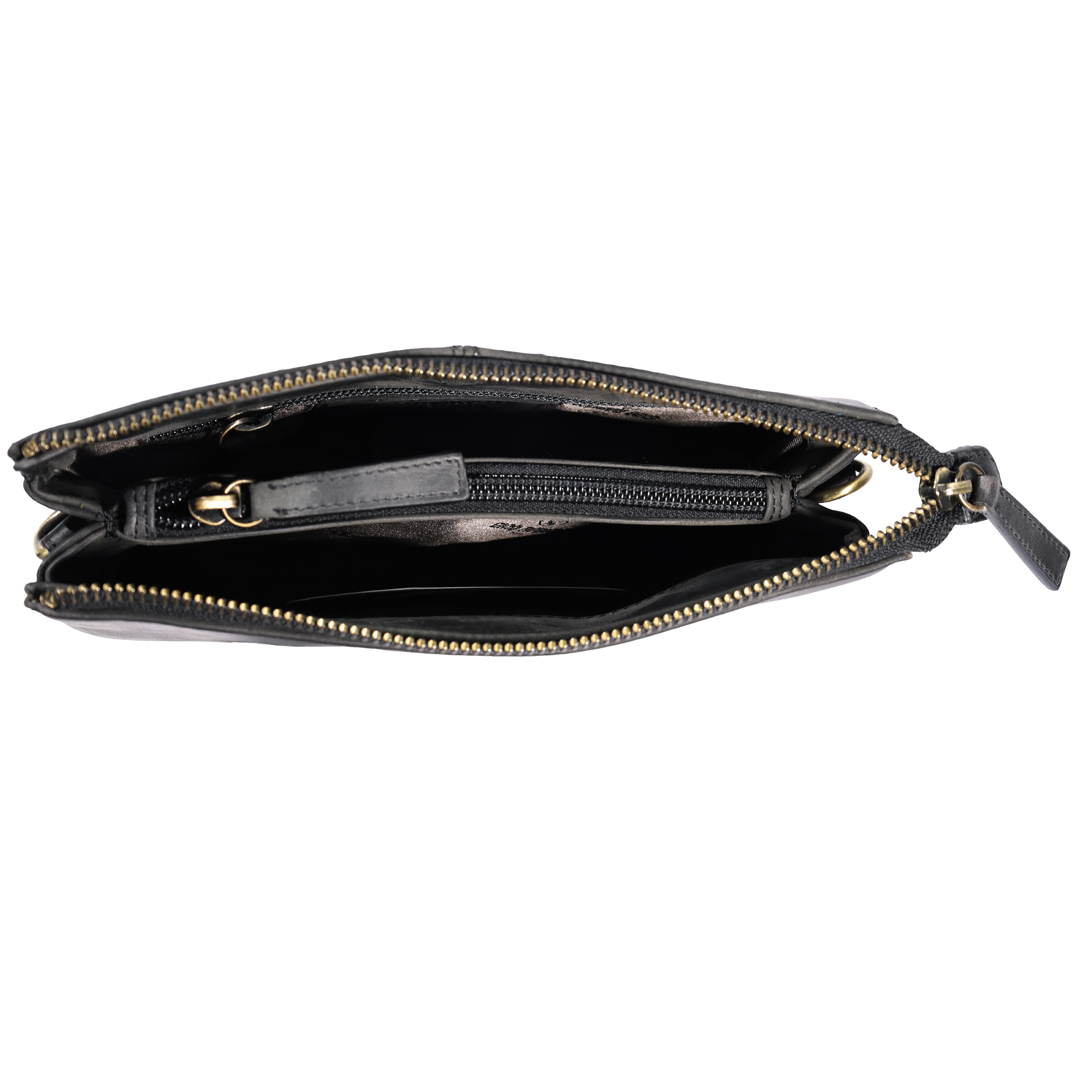 Carteras: Vista interior de cartera 2096 negra