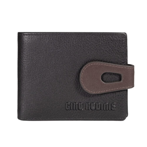 Billetera: vista frontal billetera Amalfi 1102 Negro