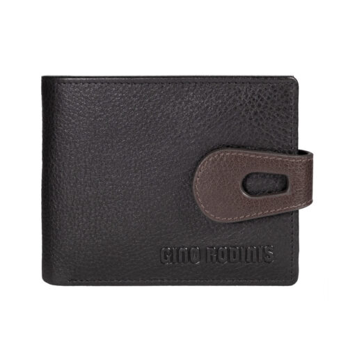 Billetera: vista frontal billetera Amalfi 1103 Negro