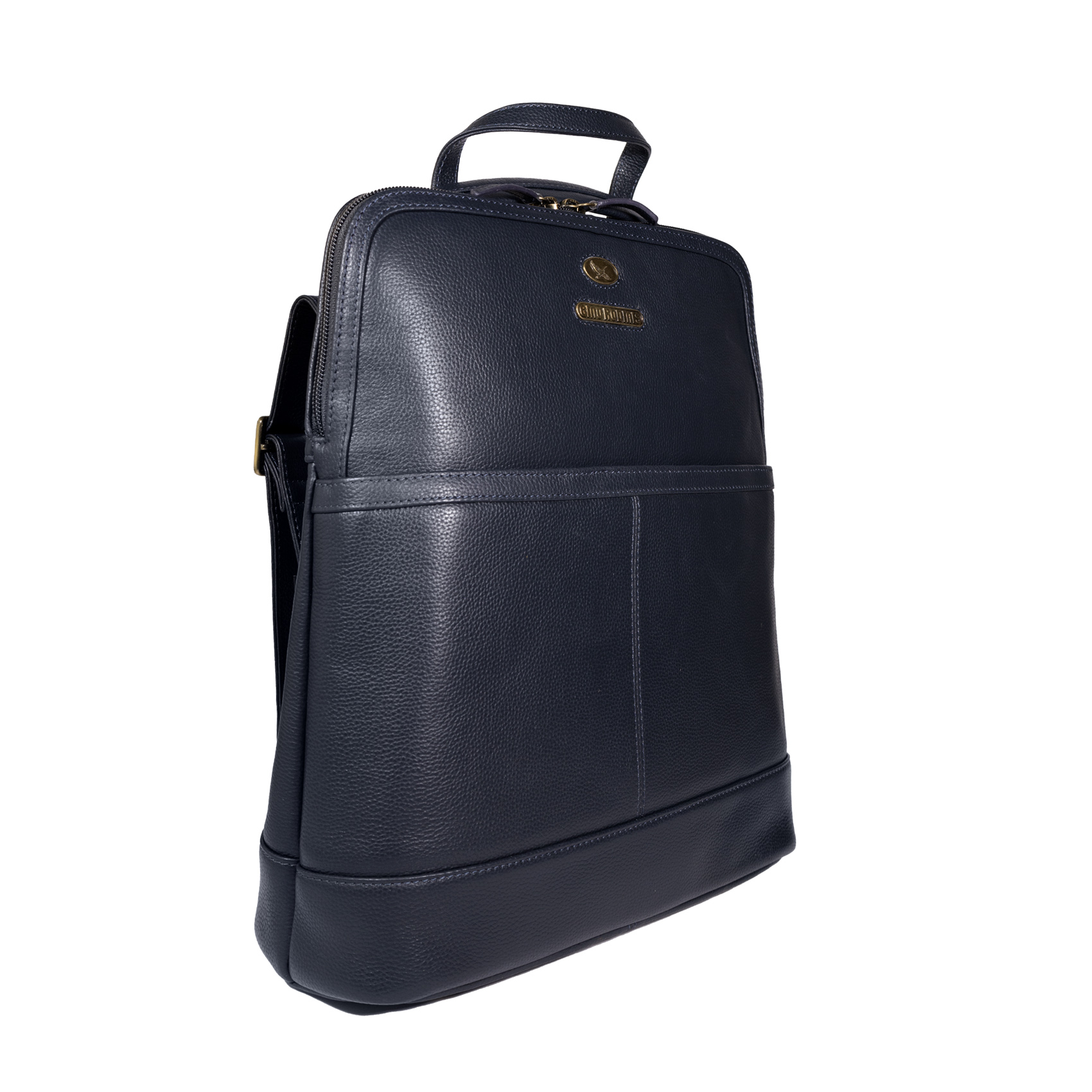 Mochila: Vista lateral general de mochila 2116 azul