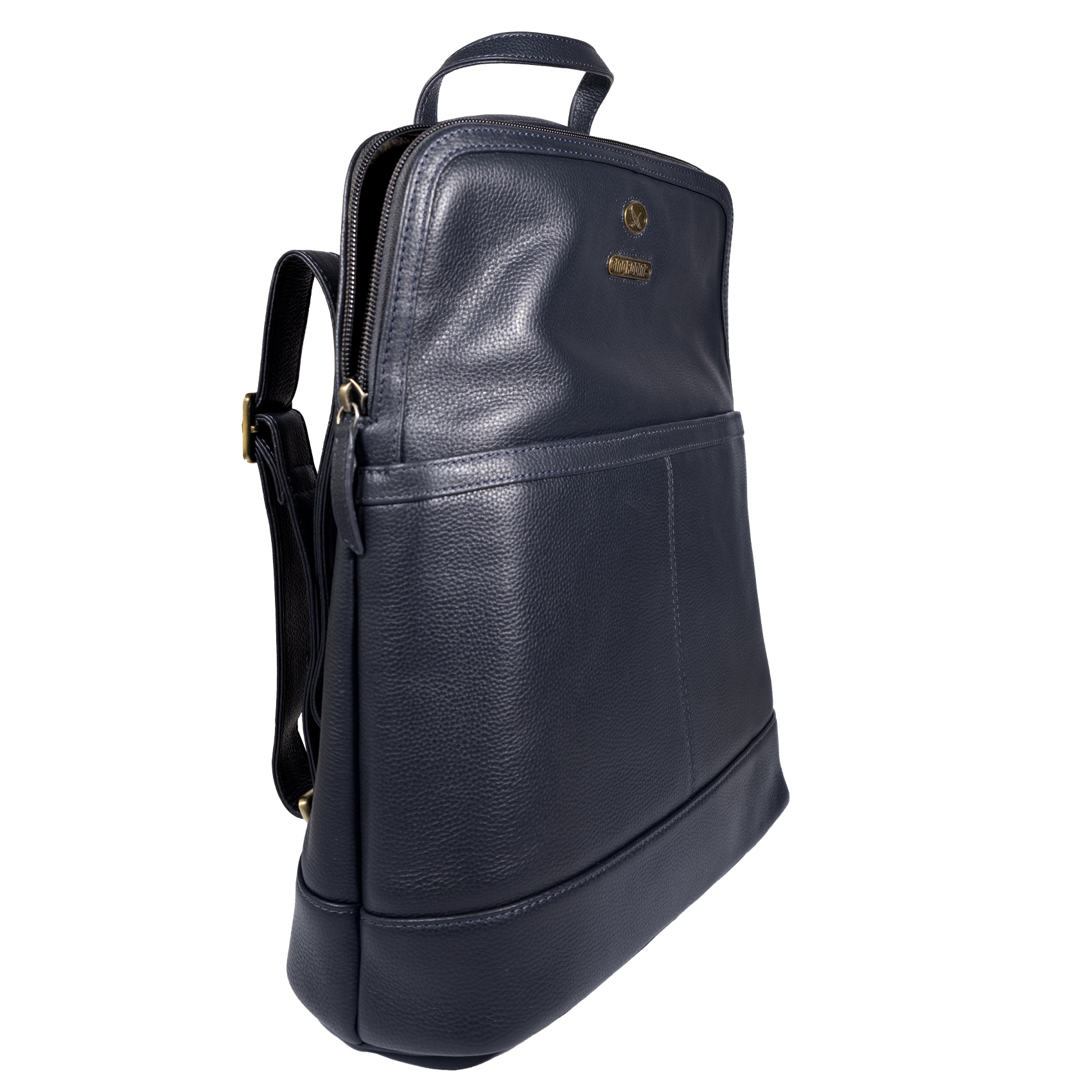 Mochila: Vista lateral general de mochila 2116 azul