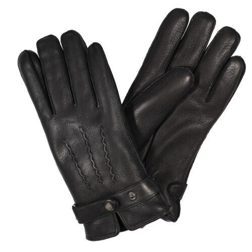 Guante de cuero hombre G52 NEGRO