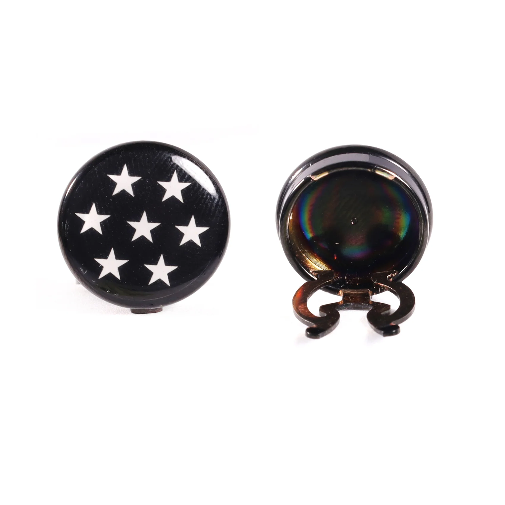 Cubre Botón Esmaltado Estrellas | TB006 - Imagen 3