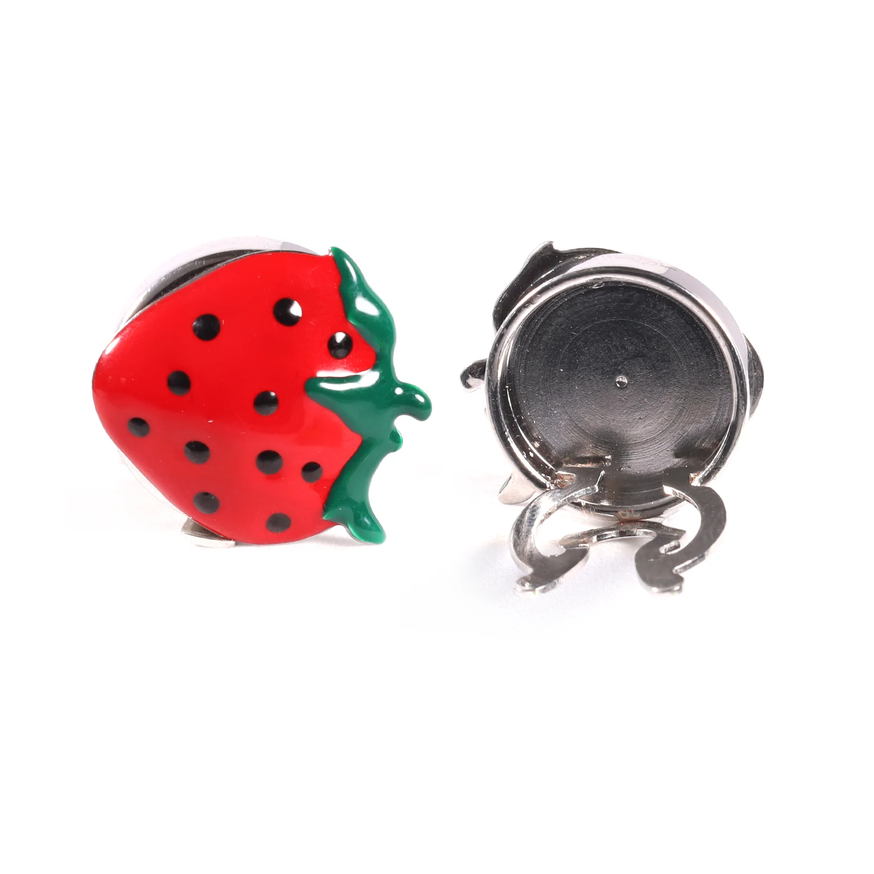 Cubre Botón Tridimensional Frutilla | TB007 - Imagen 3