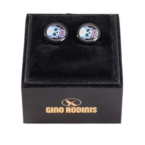 Cubre Botón Esmaltado Calavera Colores | TB017