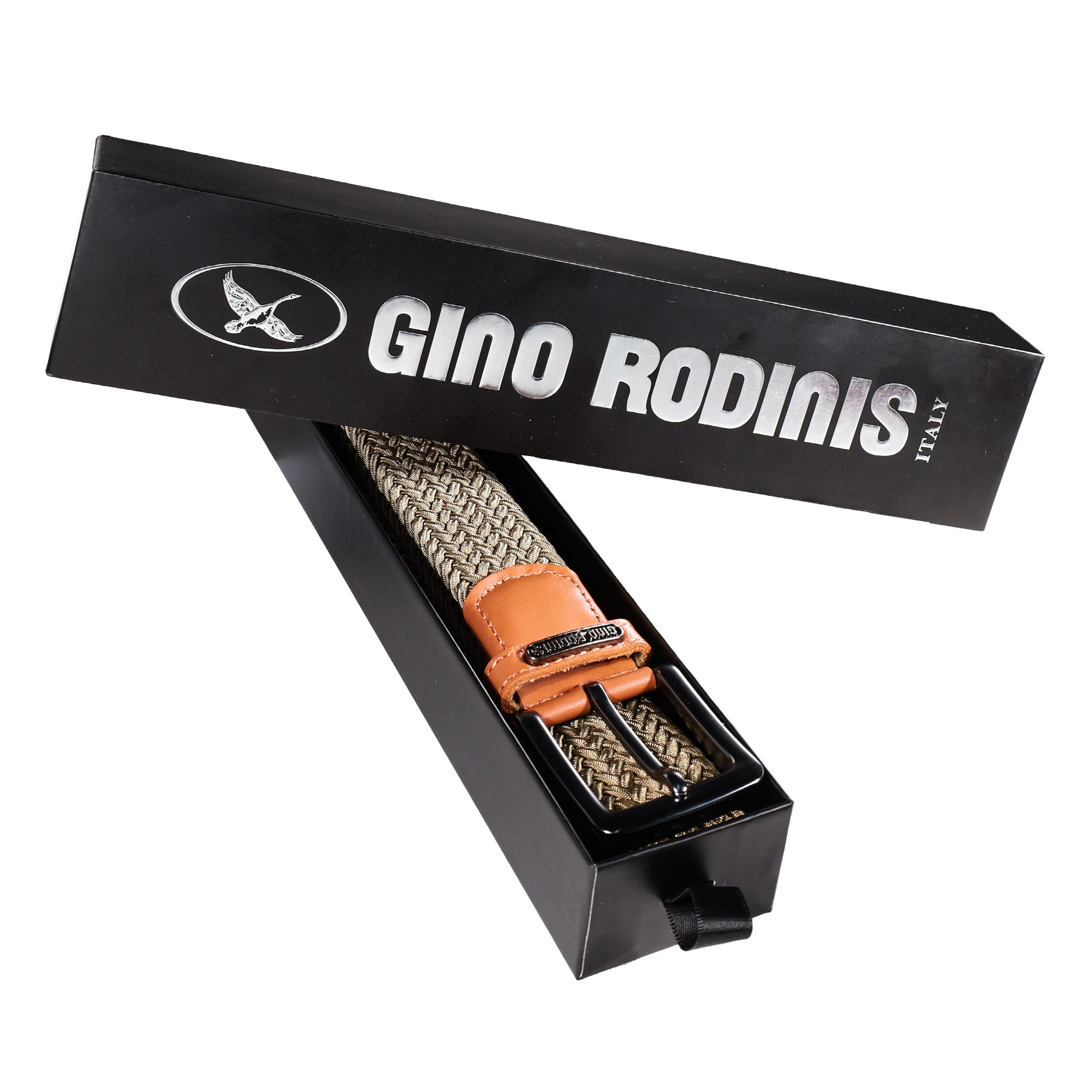 Cinturón Elasticado 2512 Olivo - Gino Rodinis