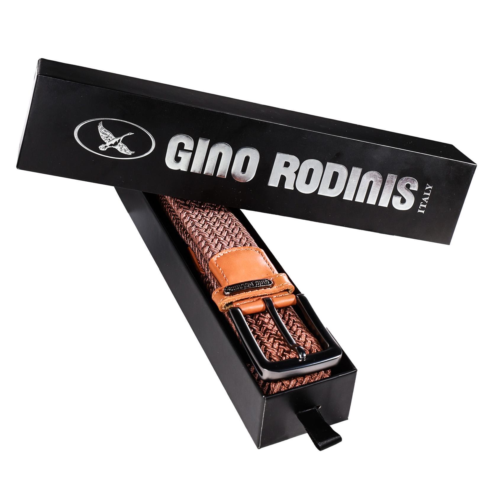Cinturón Elasticado 2513 Camel - Gino Rodinis