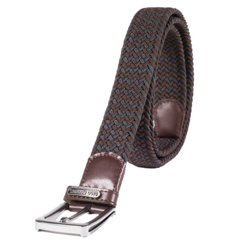 Cinturón Elasticado 2516 Negro & Café - Gino Rodinis