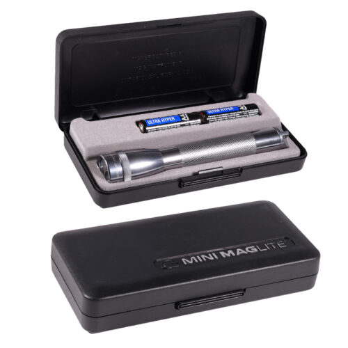 Kit Linterna Maglite pequeña, modelo MLM2A09L - Gris