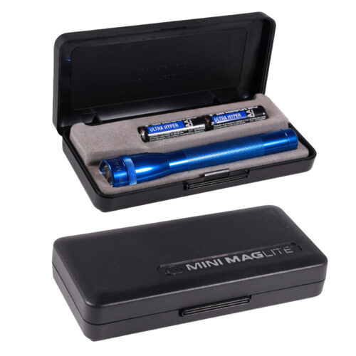 Kit Linterna Maglite pequeña, modelo MLM2A11L- Azul