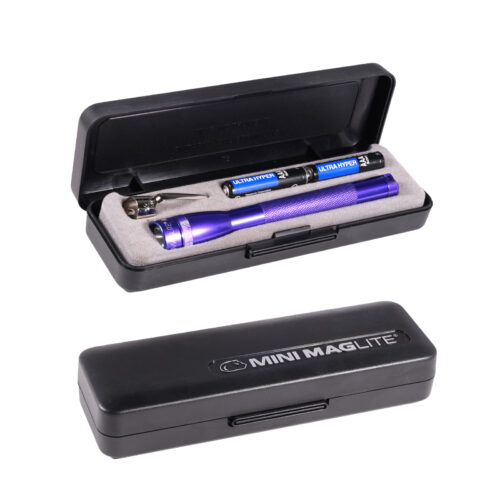 Kit Linterna Maglite pequeña, modelo MLM3A982 - Morado