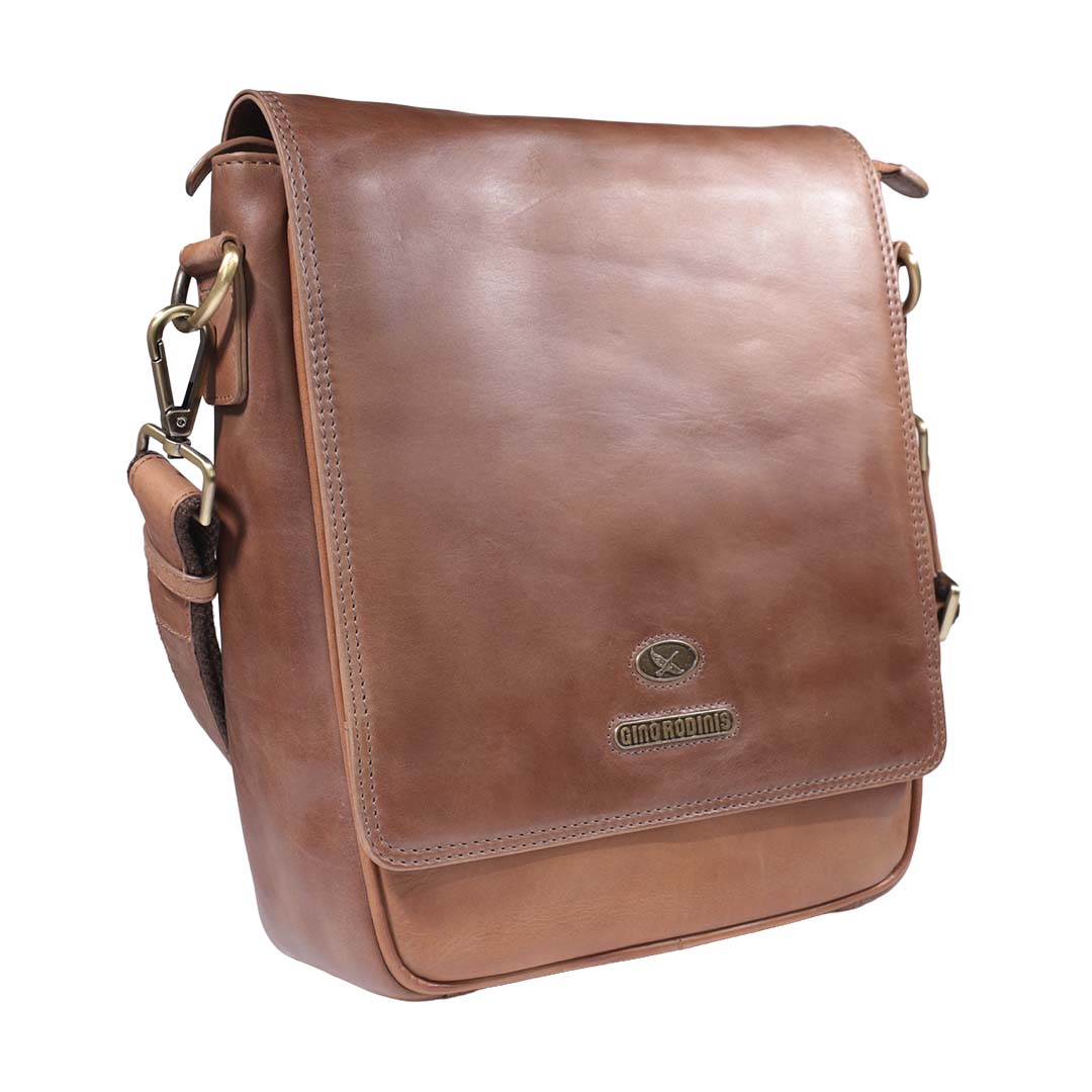 Morral de Cuero 1298 | Camel - Café - Imagen 2