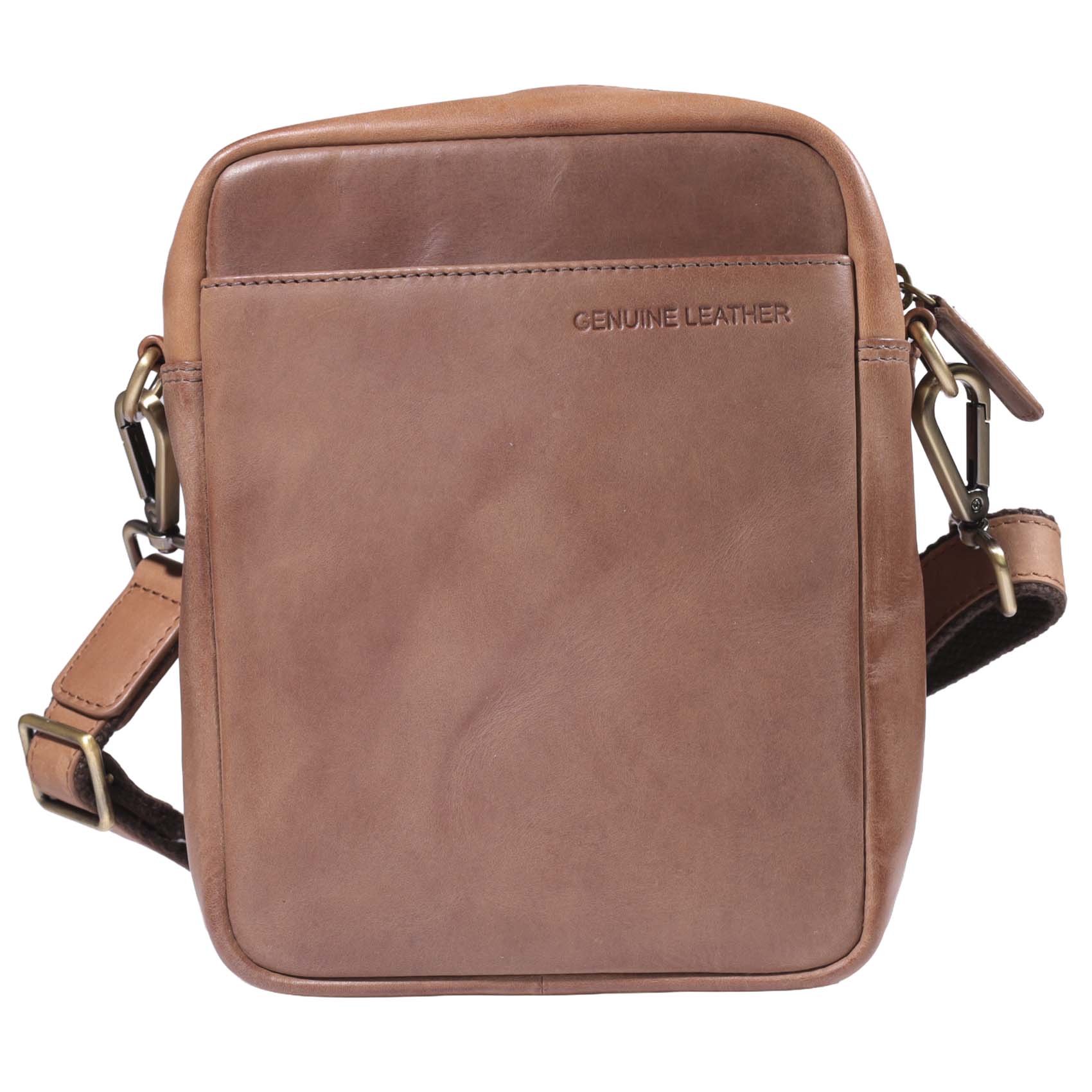 Morral de Cuero 1311 | Camel - Café - Imagen 6