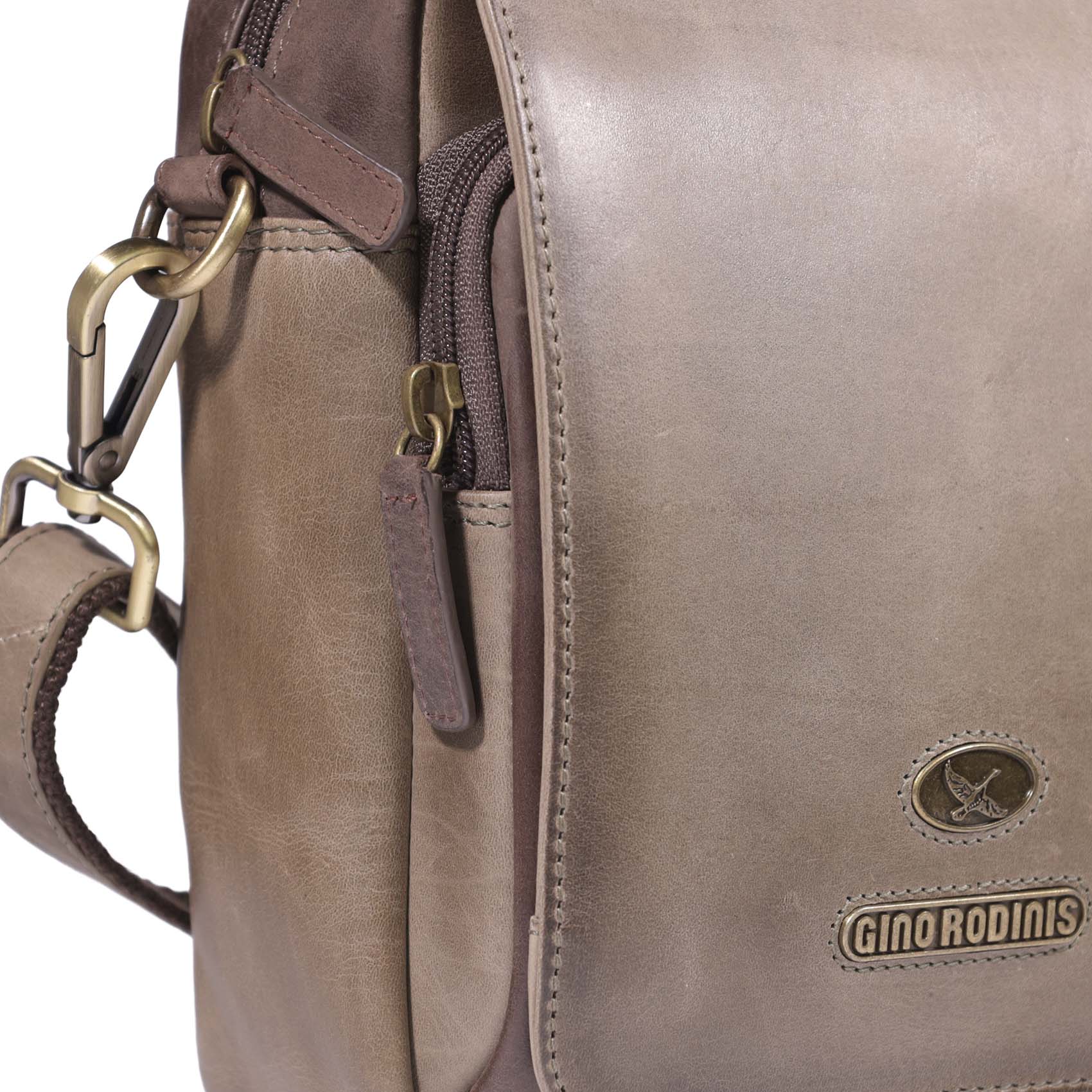 Morral de Cuero 1311 | Oliva - Café - Imagen 5