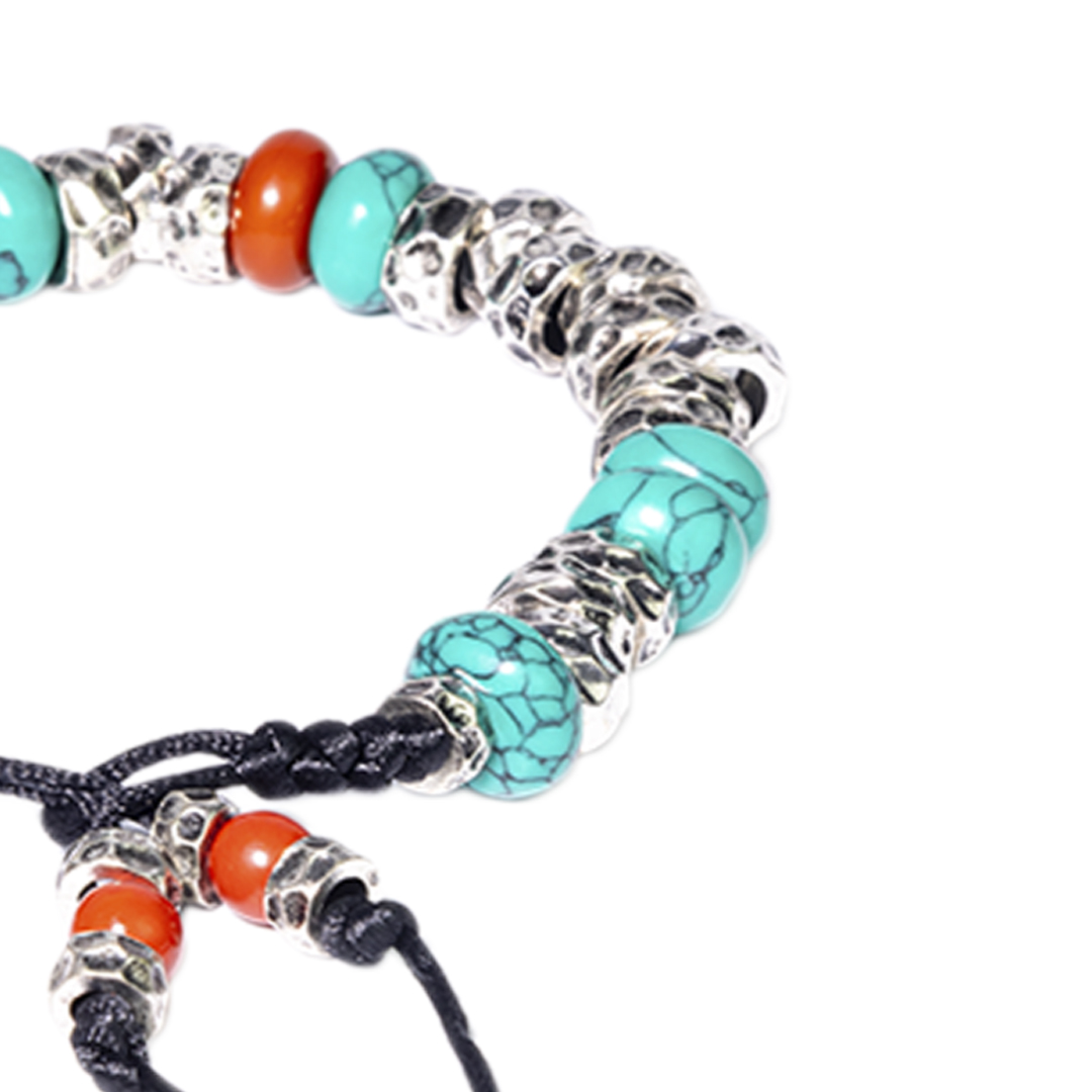 Brazalete B565 | Turquesa / Plata - Imagen 3